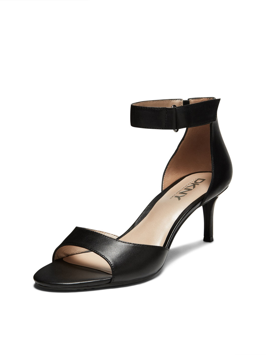 Lyst Dkny Gianna Kitten Heel  Sandal  in Black