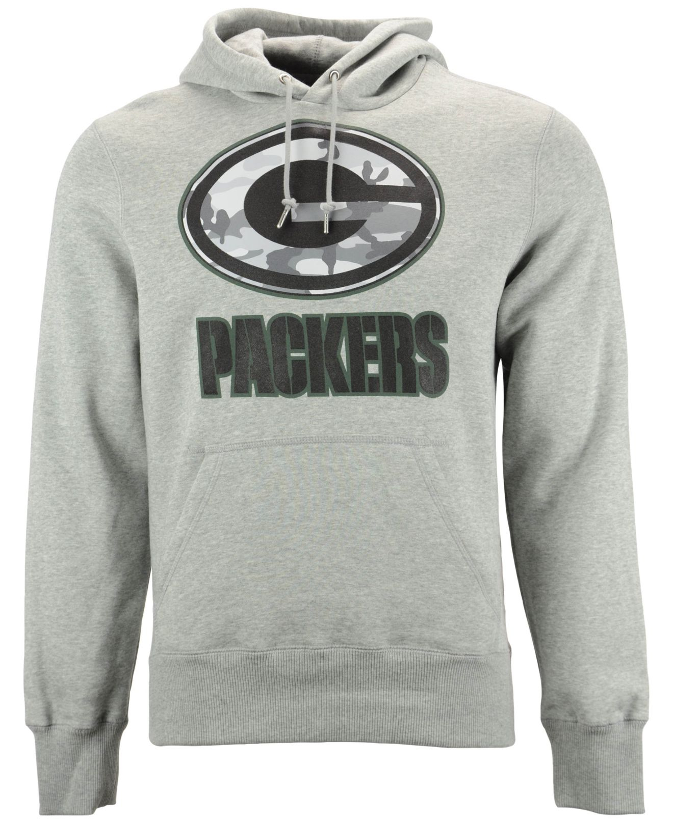 Nike Men'S Green Bay Packers Fly Over Pack Hoodie in Gray for Men - Lyst
