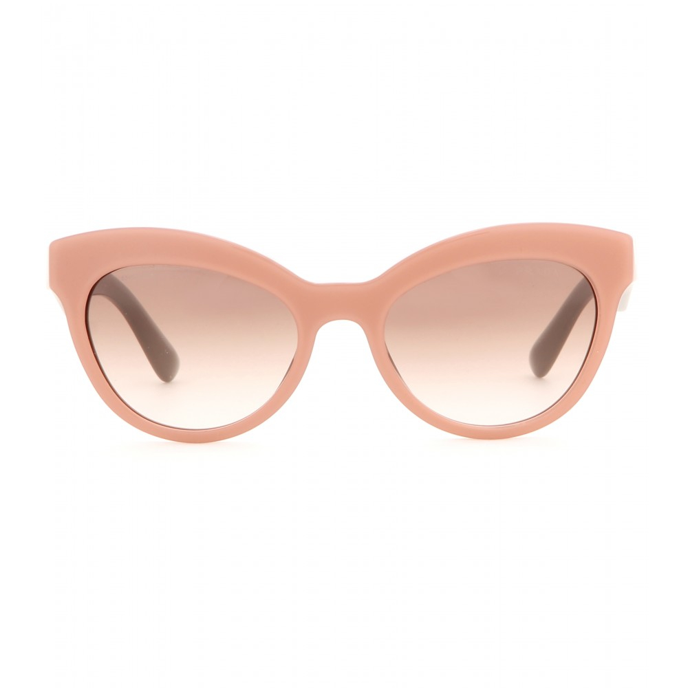 Lyst Prada Cat Eye Sunglasses In Pink