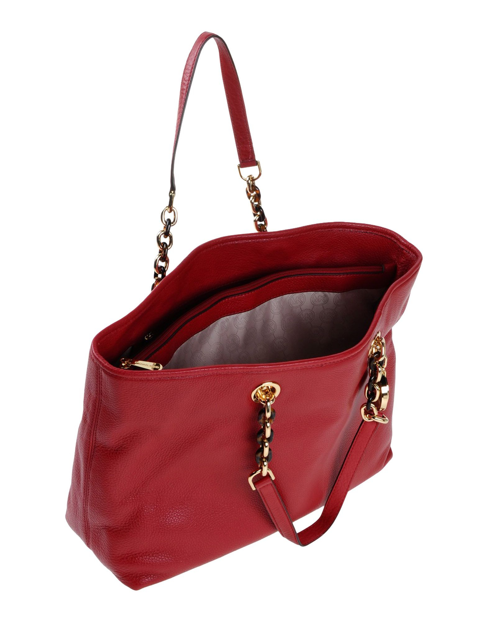Lyst Michael Kors Handbag In Red Gallery