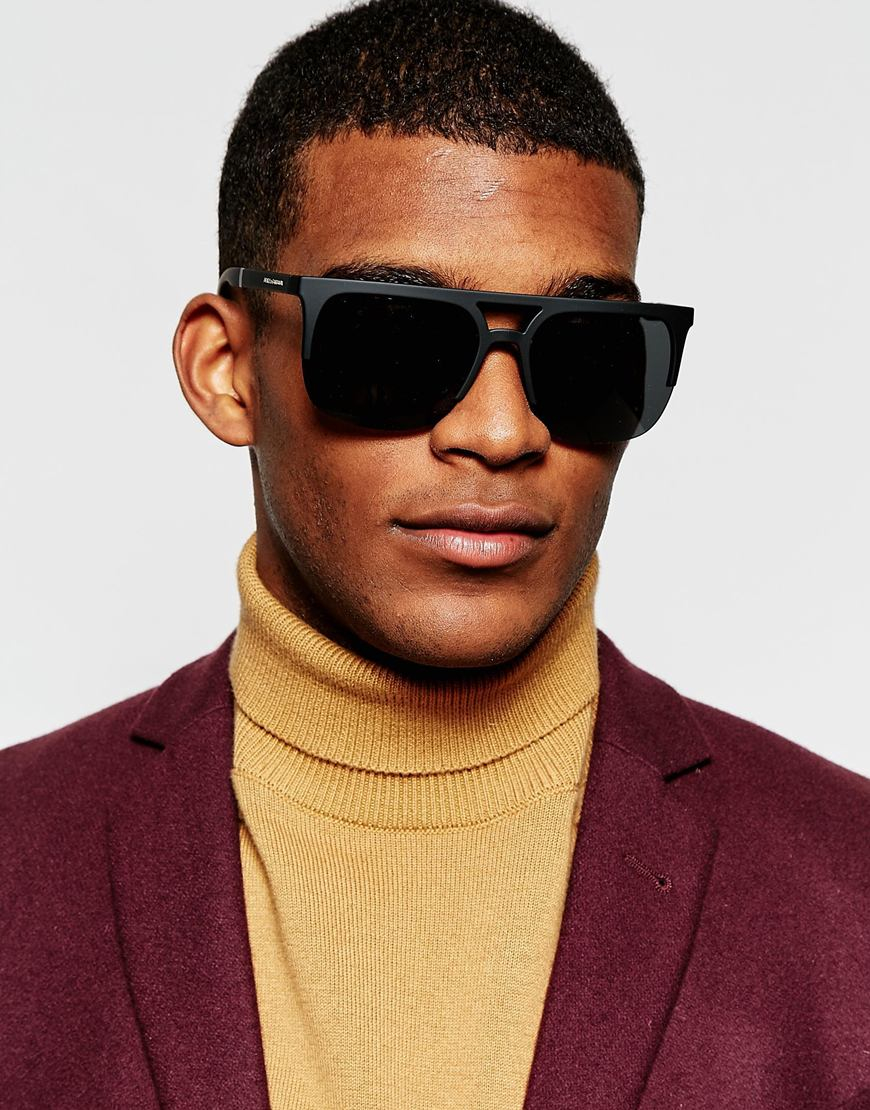 Lyst - Dolce & Gabbana Flat Brow Sunglasses in Black for Men