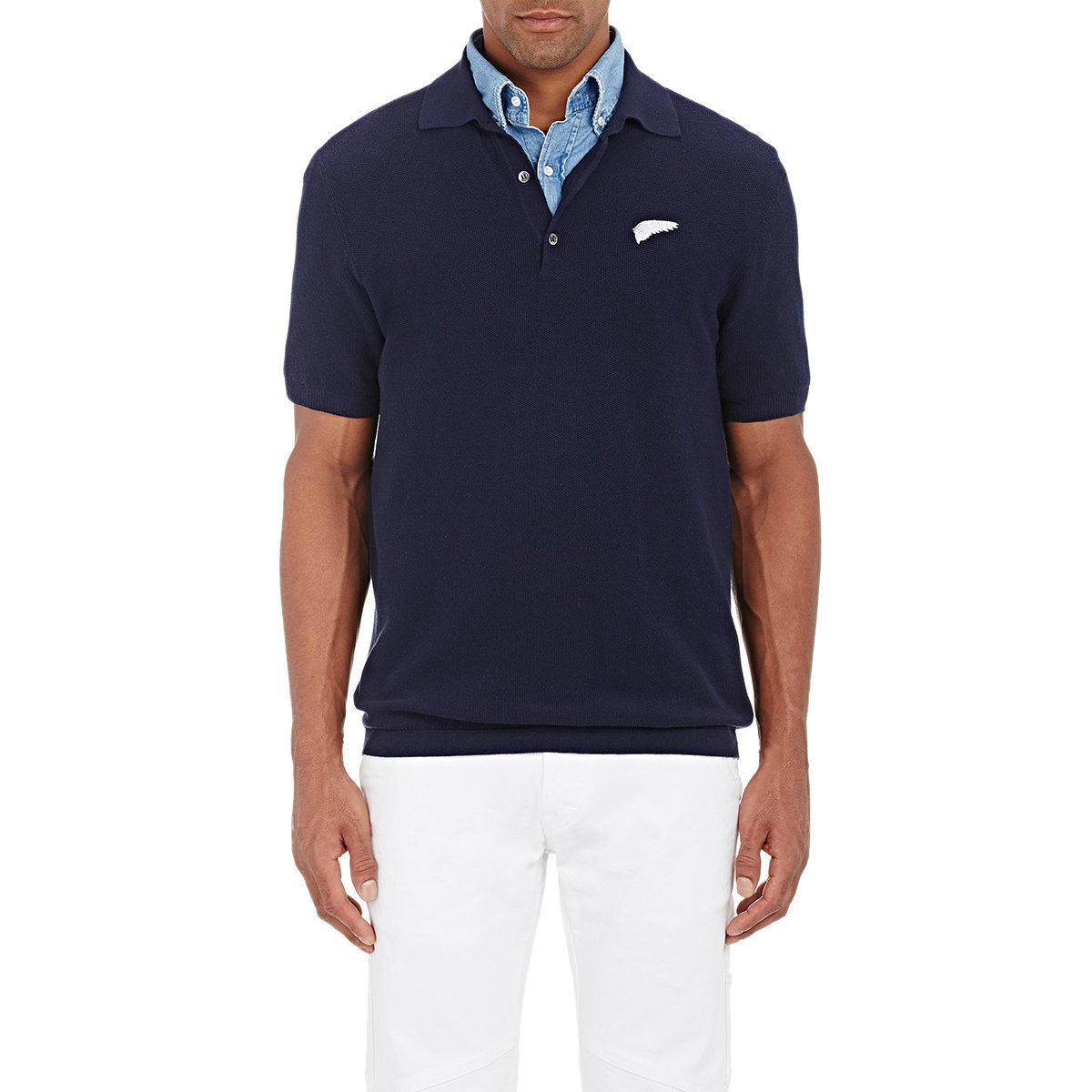  Michael  bastian  Men s Pique Polo  Shirt in Blue for Men Lyst