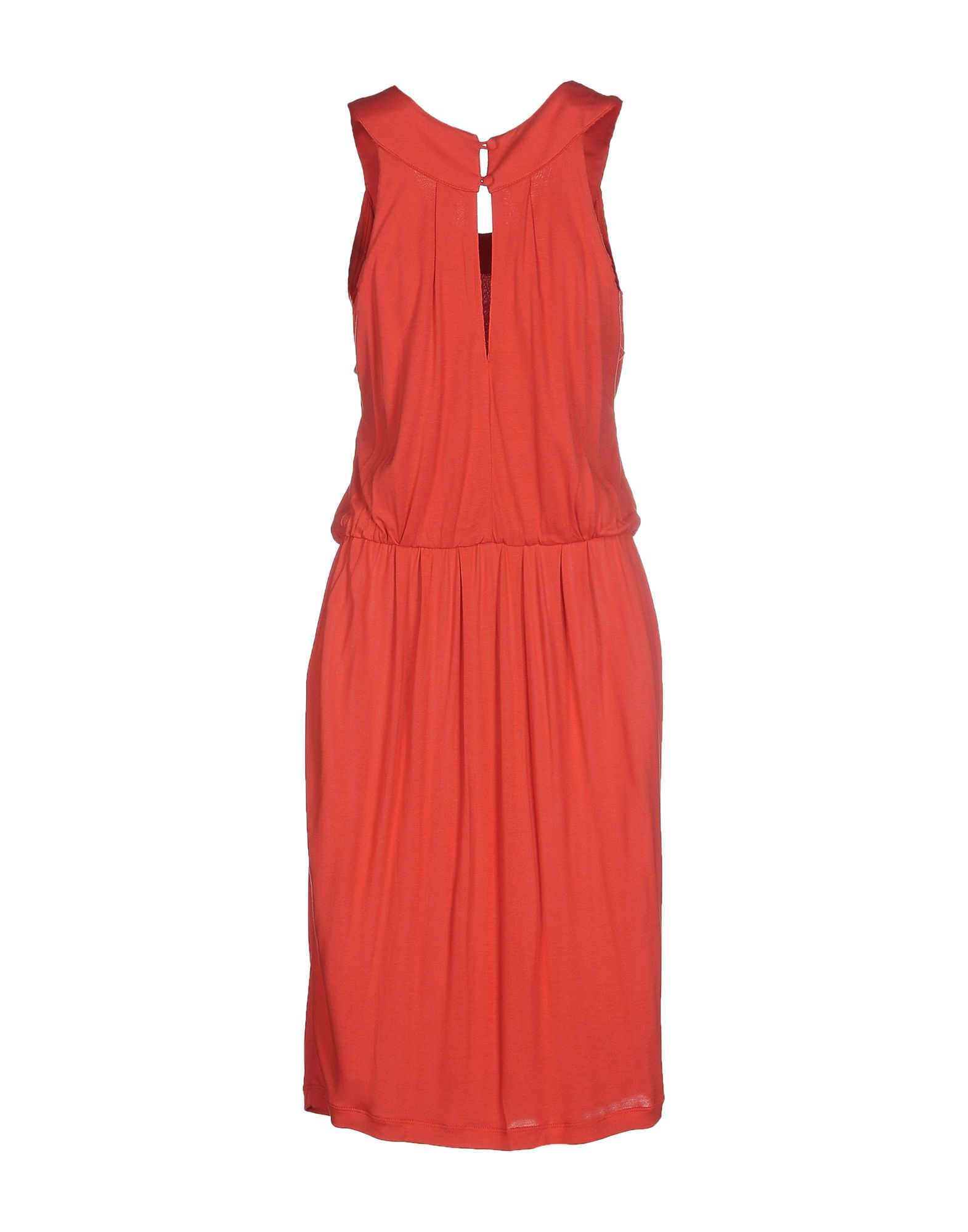 Guess Knee-length Dress in Red | Lyst