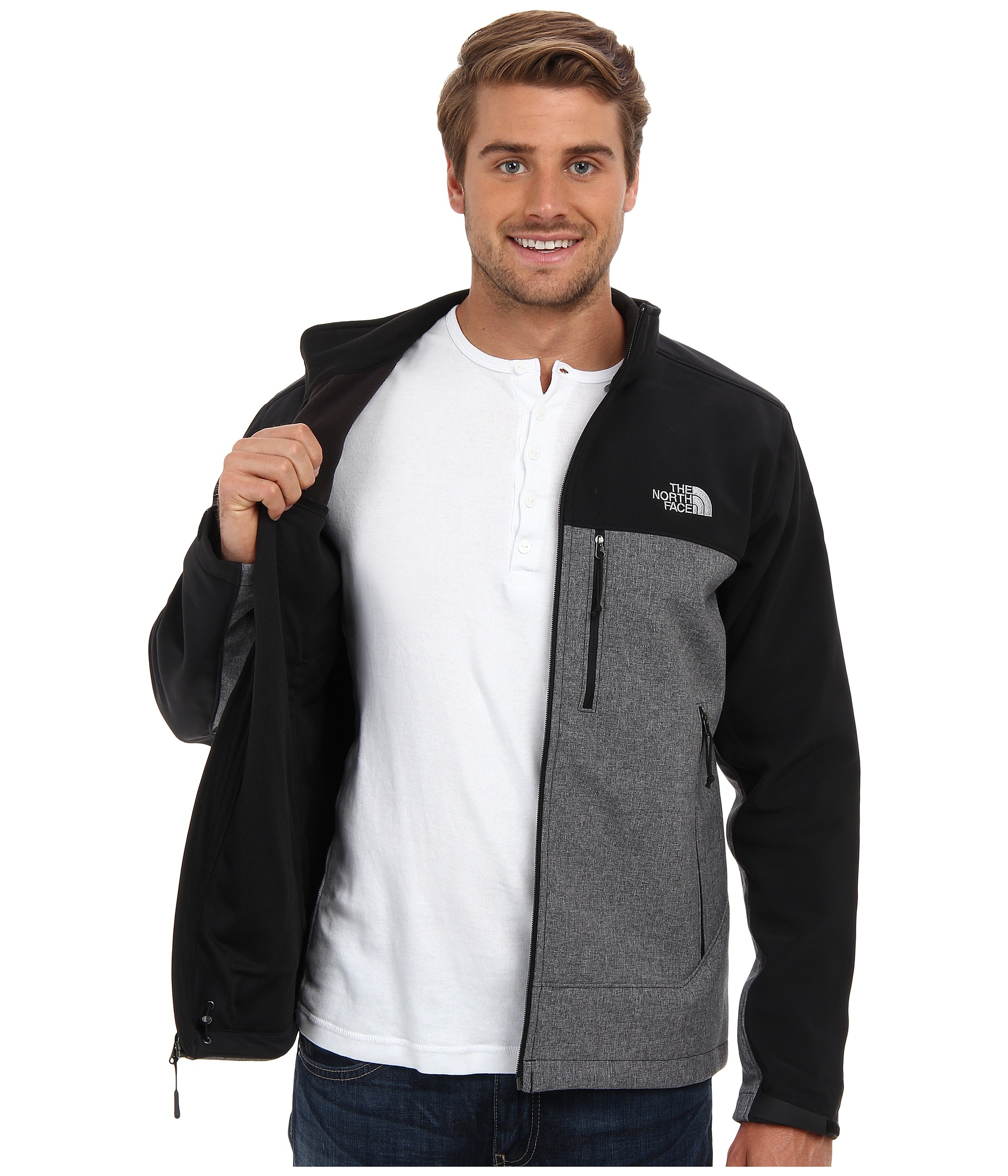 Lyst - The North Face Apex Bionic Jacket in Gray for Men