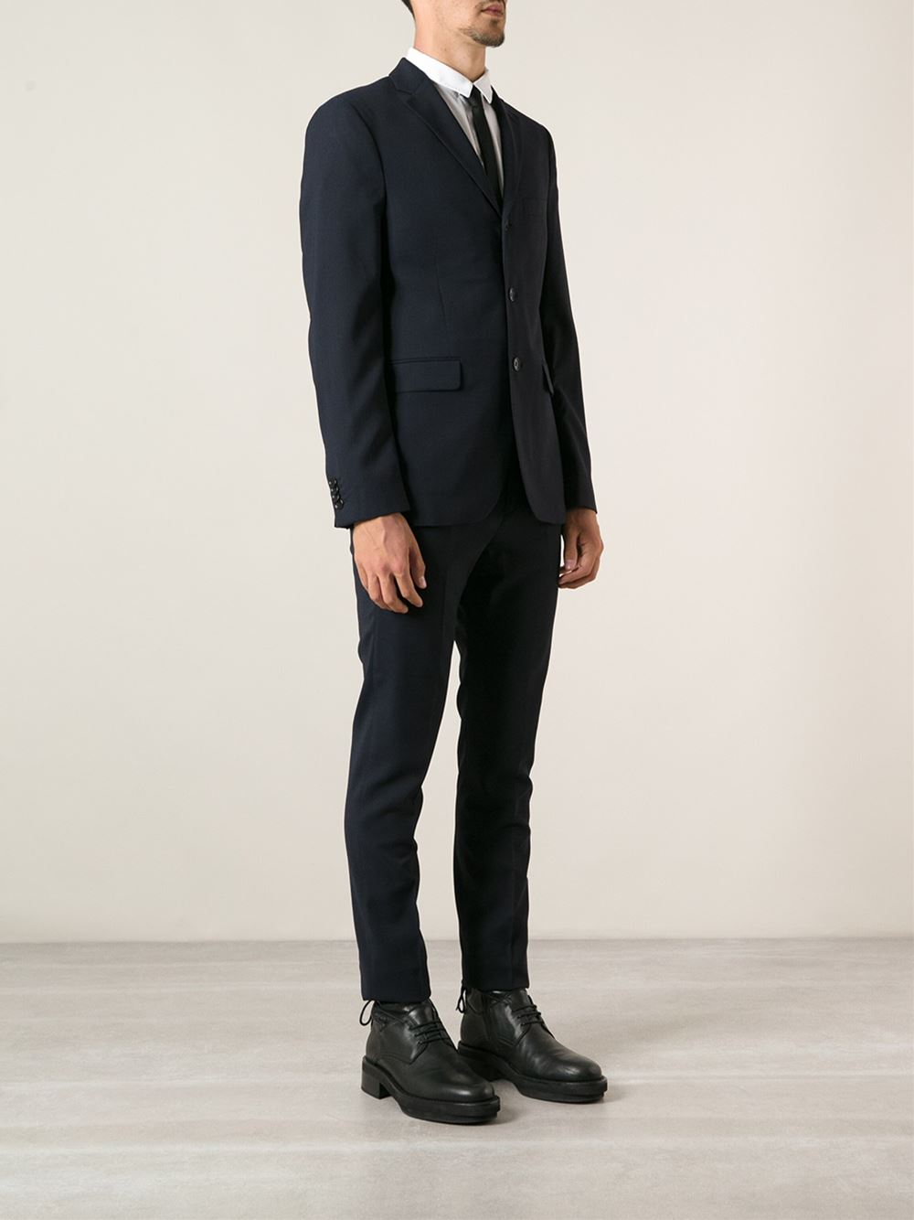 Lyst - Acne studios Formal Suit in Blue for Men