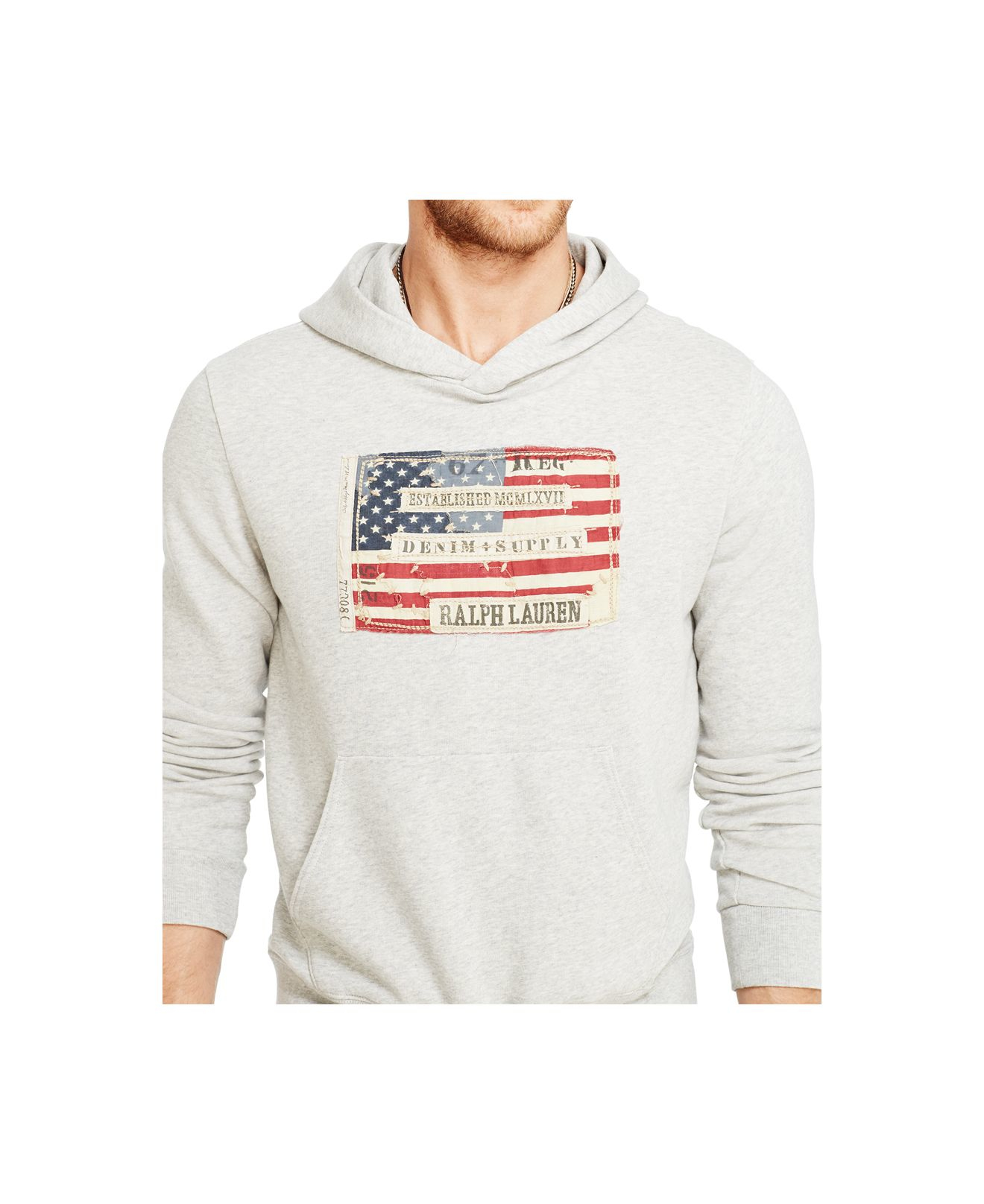 ralph lauren flag hoodie