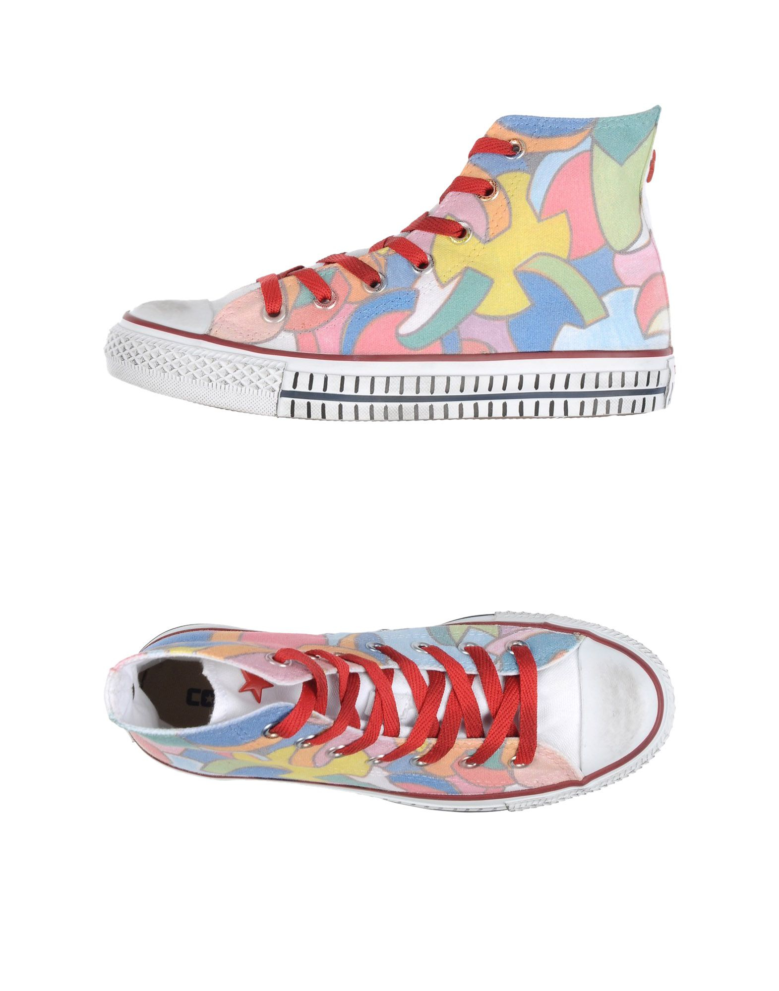 funky high top trainers