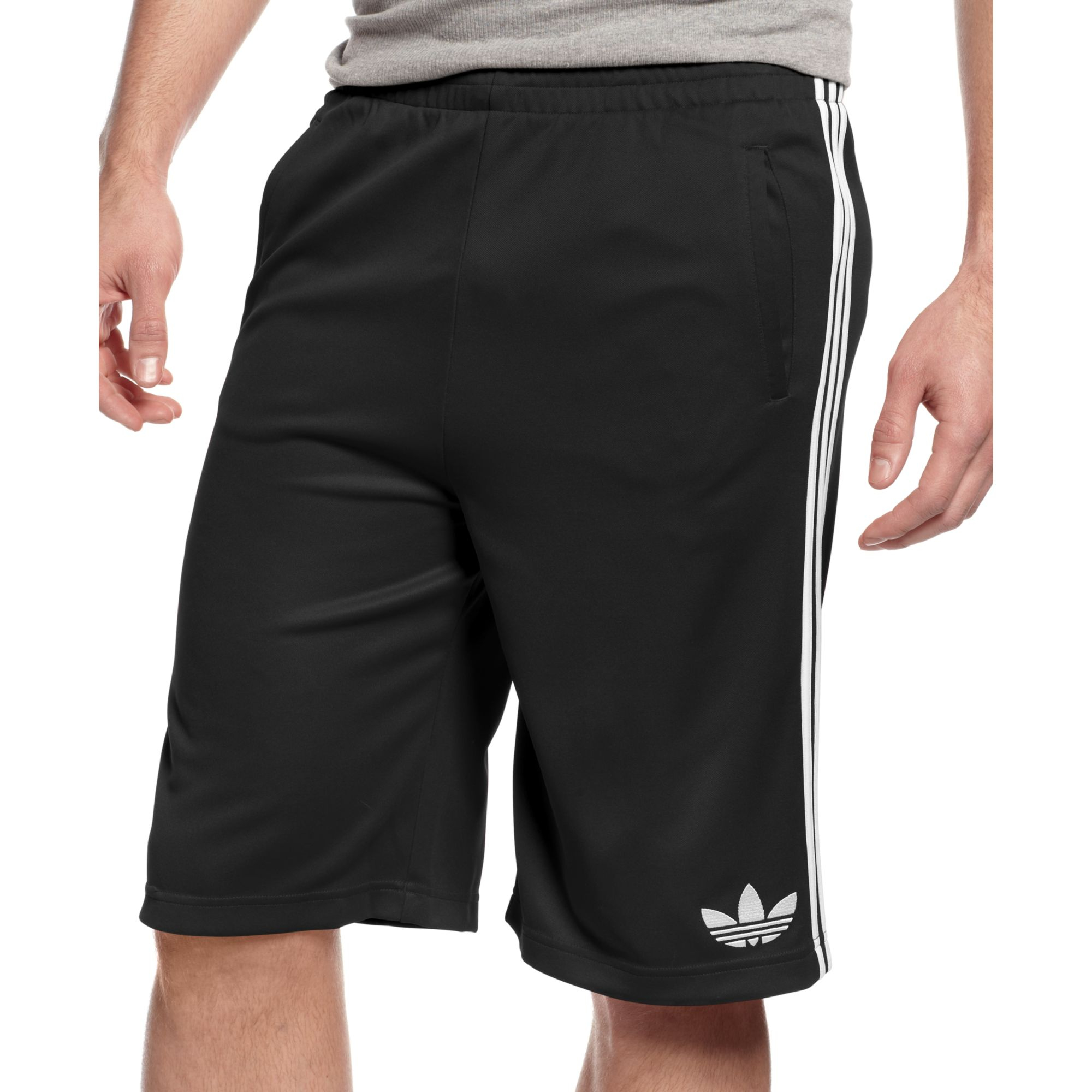 Adidas Originals New Adi-Tricot Shorts in Black for Men (BLACK/WHITE ...