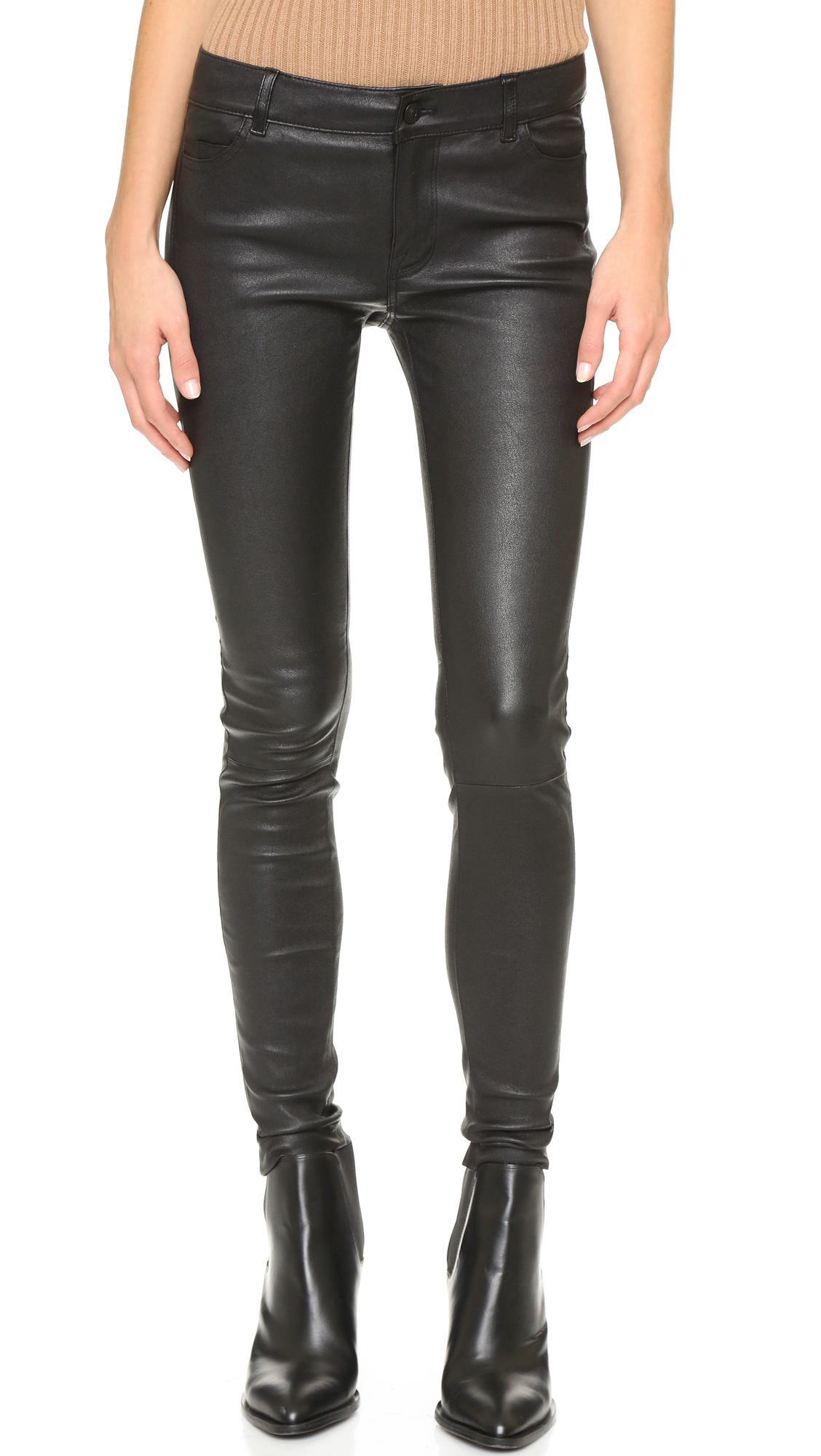 vince leather pants