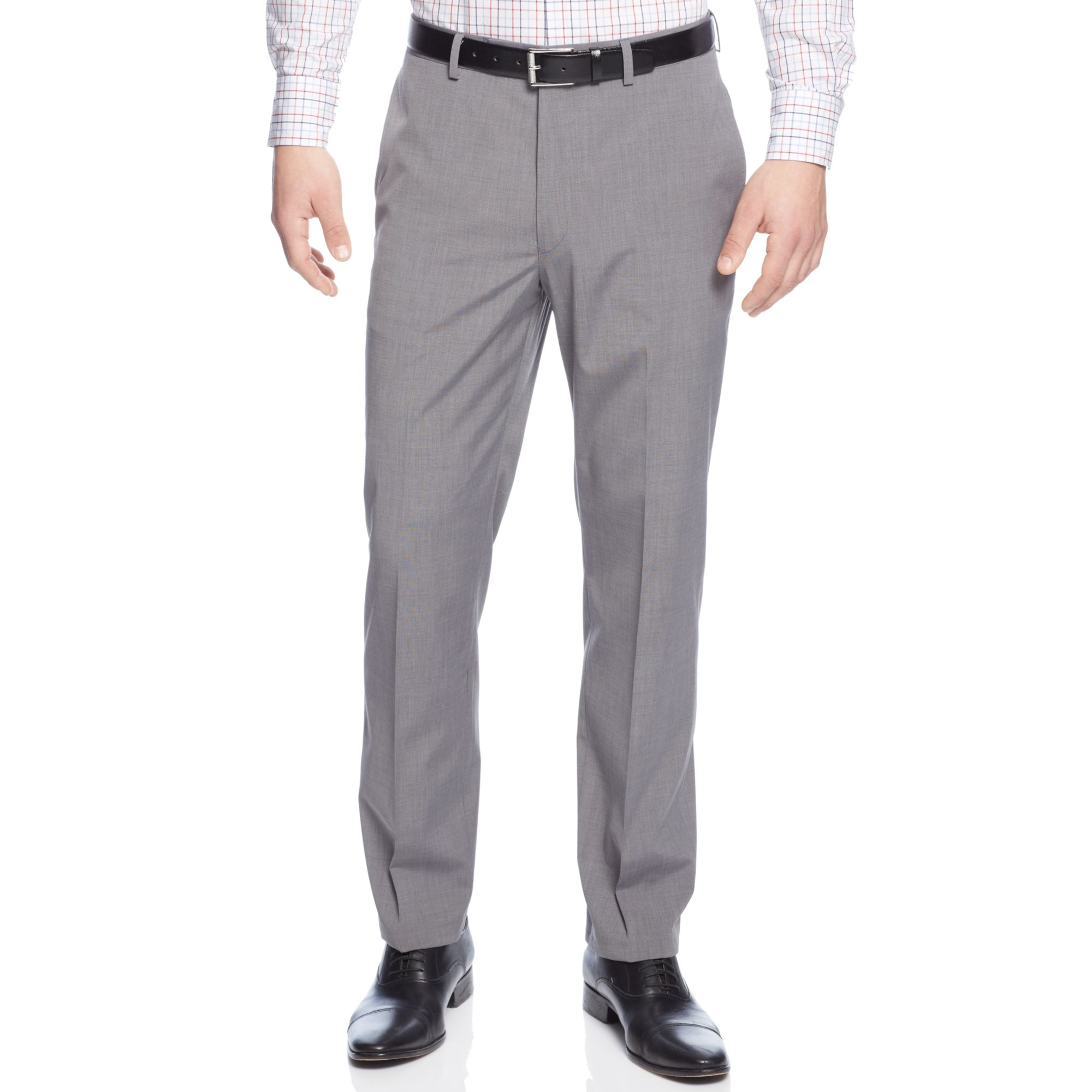 ralph lauren flat front dress pants