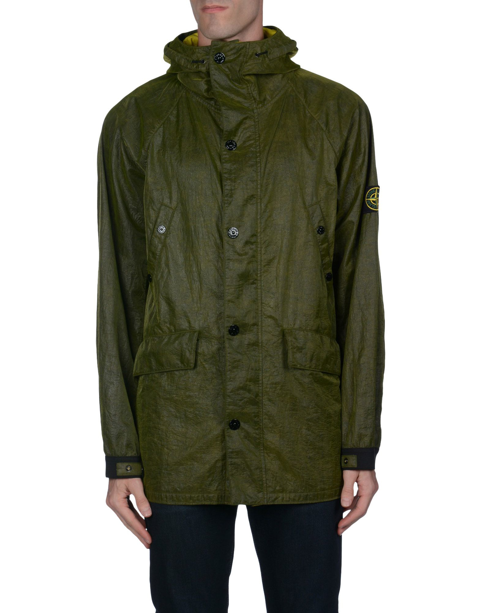 Stone island Jacket in Green for Men | Lyst