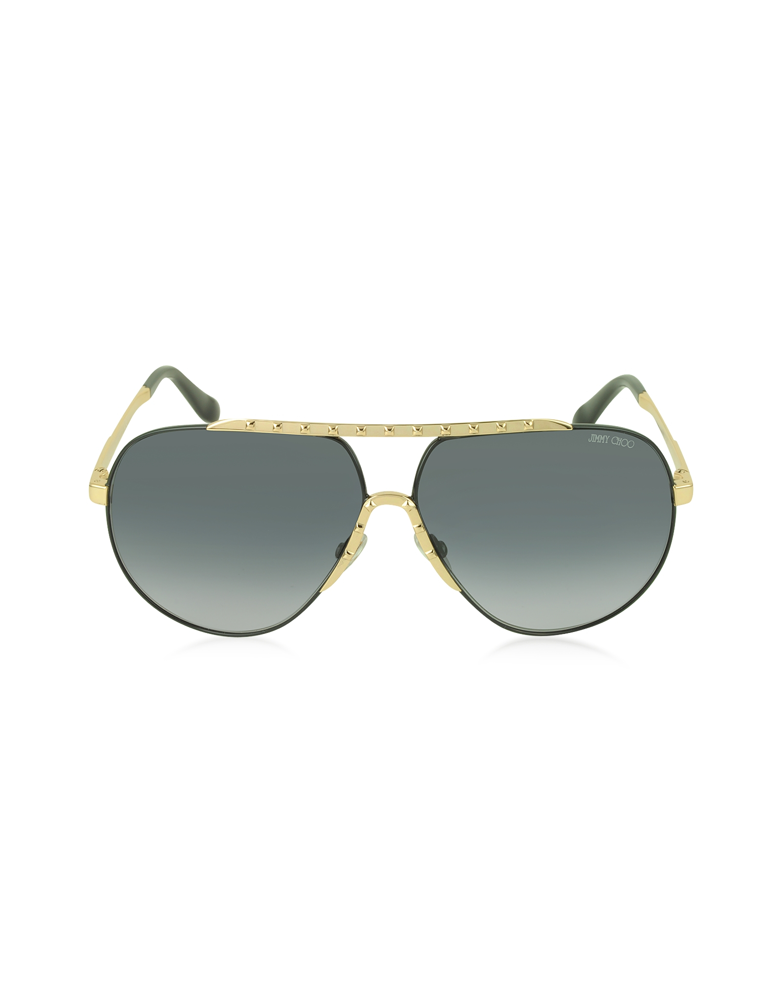 jimmy choo aviator sunglasses with rhinestones