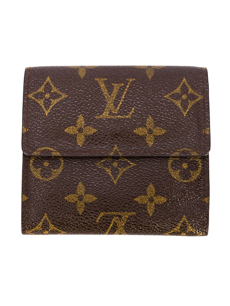 Lyst - Louis Vuitton &#39;elise&#39; Wallet in Brown