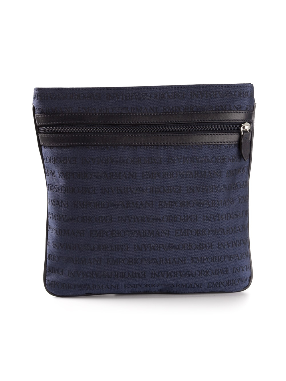 armani messenger pouch