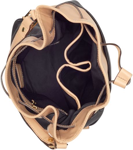 Isaac Mizrahi New York Isaac Mizrahi Pebbled Leather Lillian Bucket Bag ...