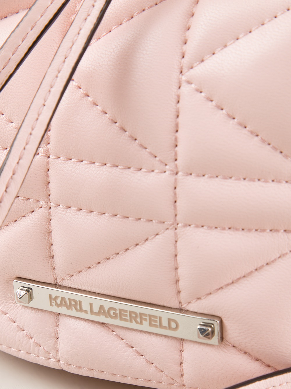 karl lagerfeld bag pink