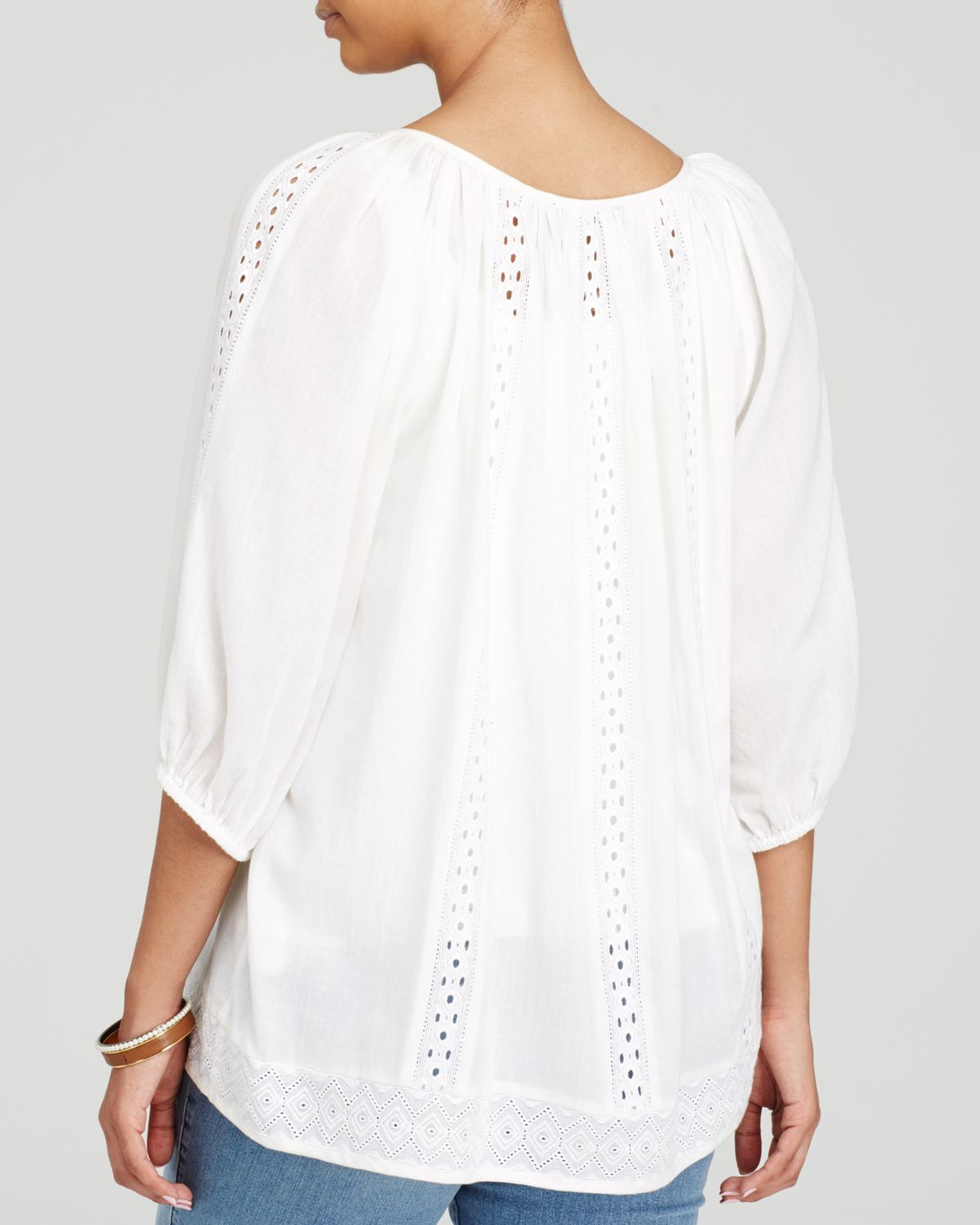 eyelet blouses