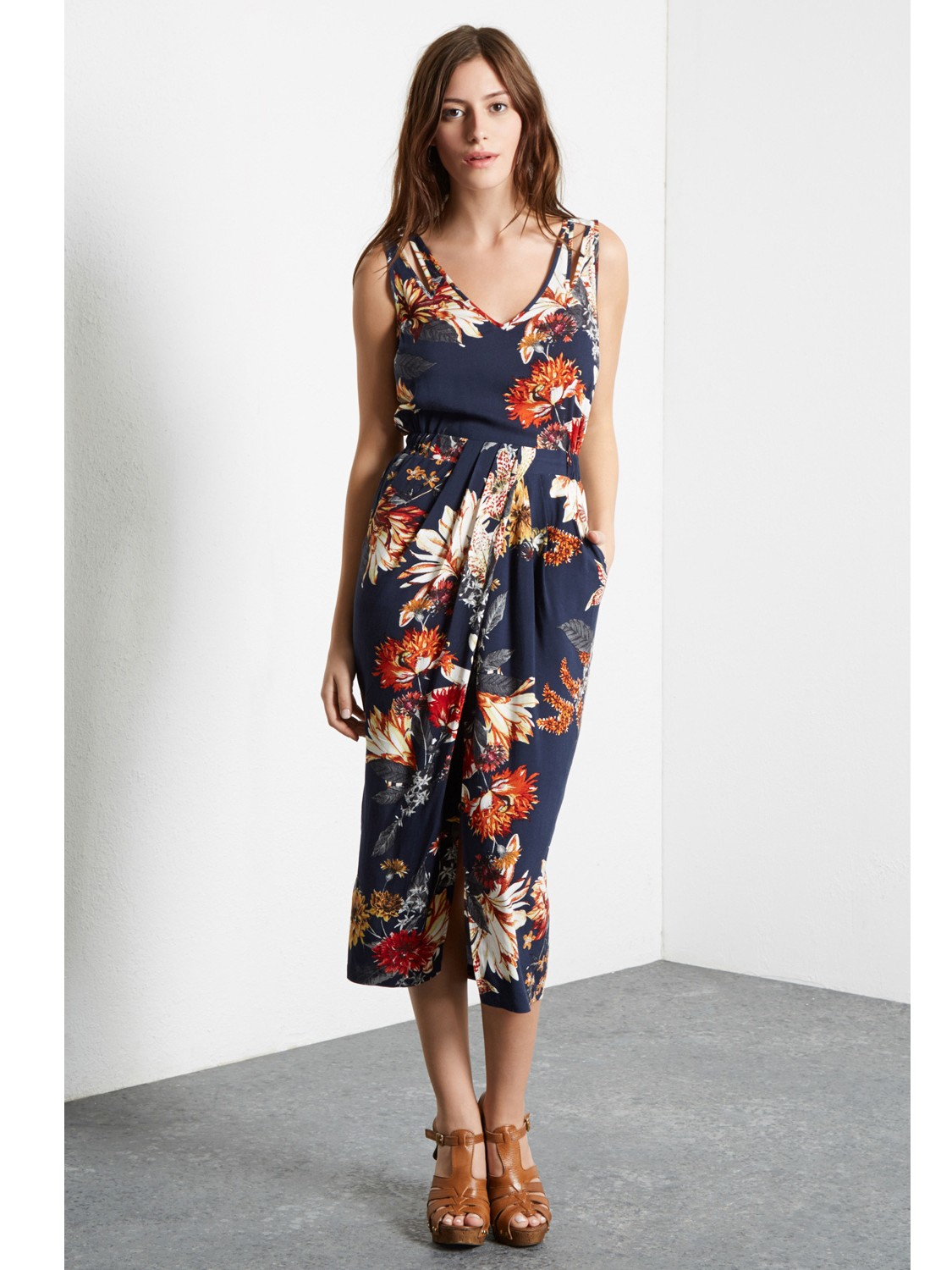 Summer midi dress foothohpa