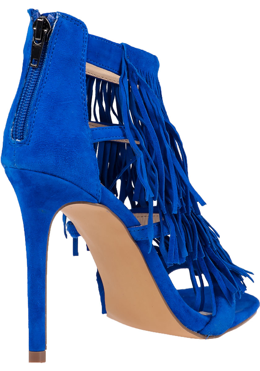 steve madden fringly heels