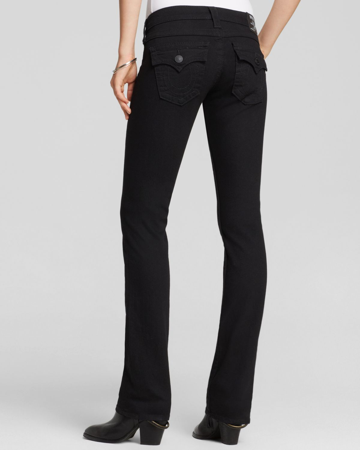 true religion black pants