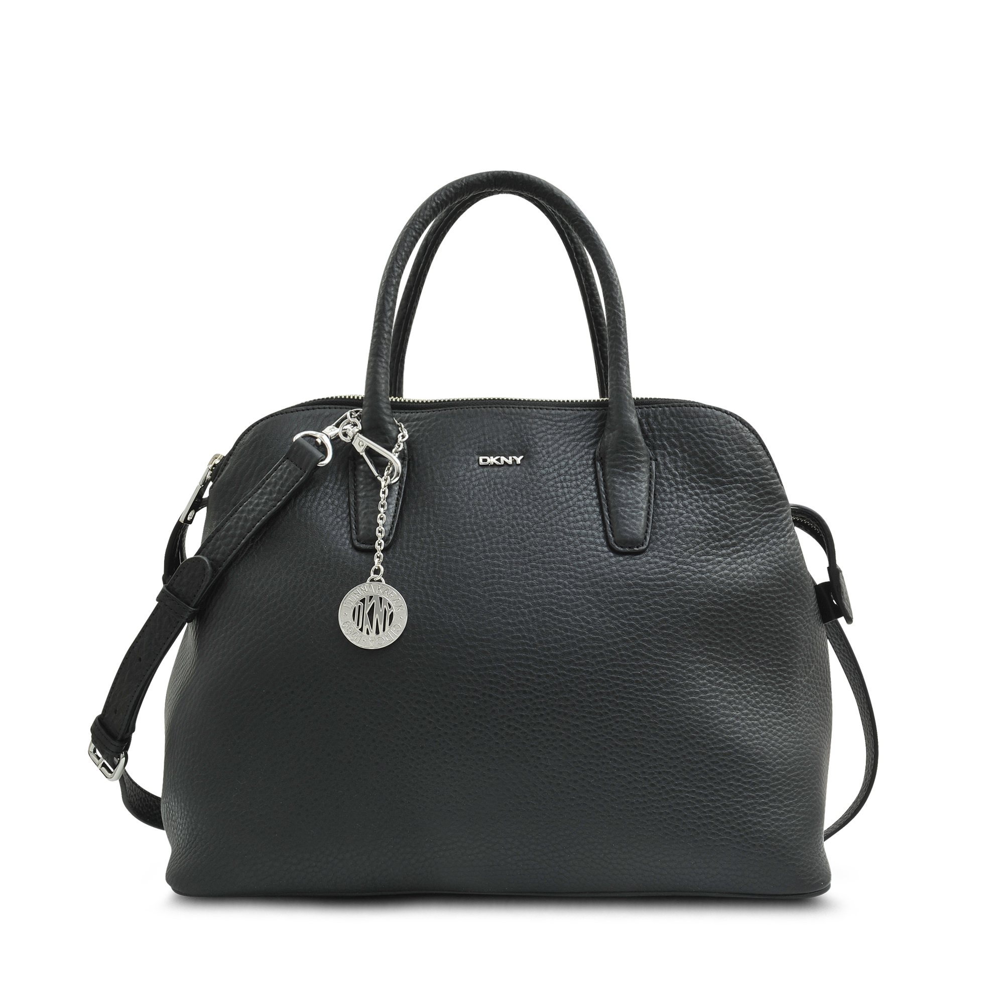 Dkny Triple Zip Tribeca Bag in Black | Lyst