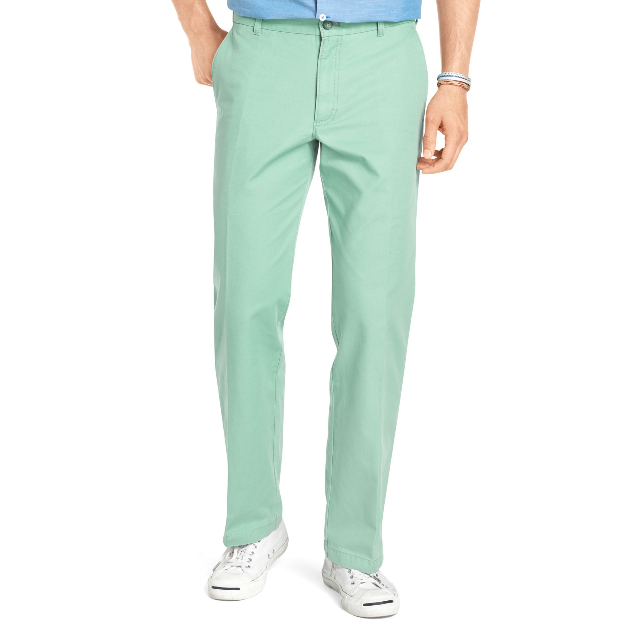 izod saltwater classic fit pants