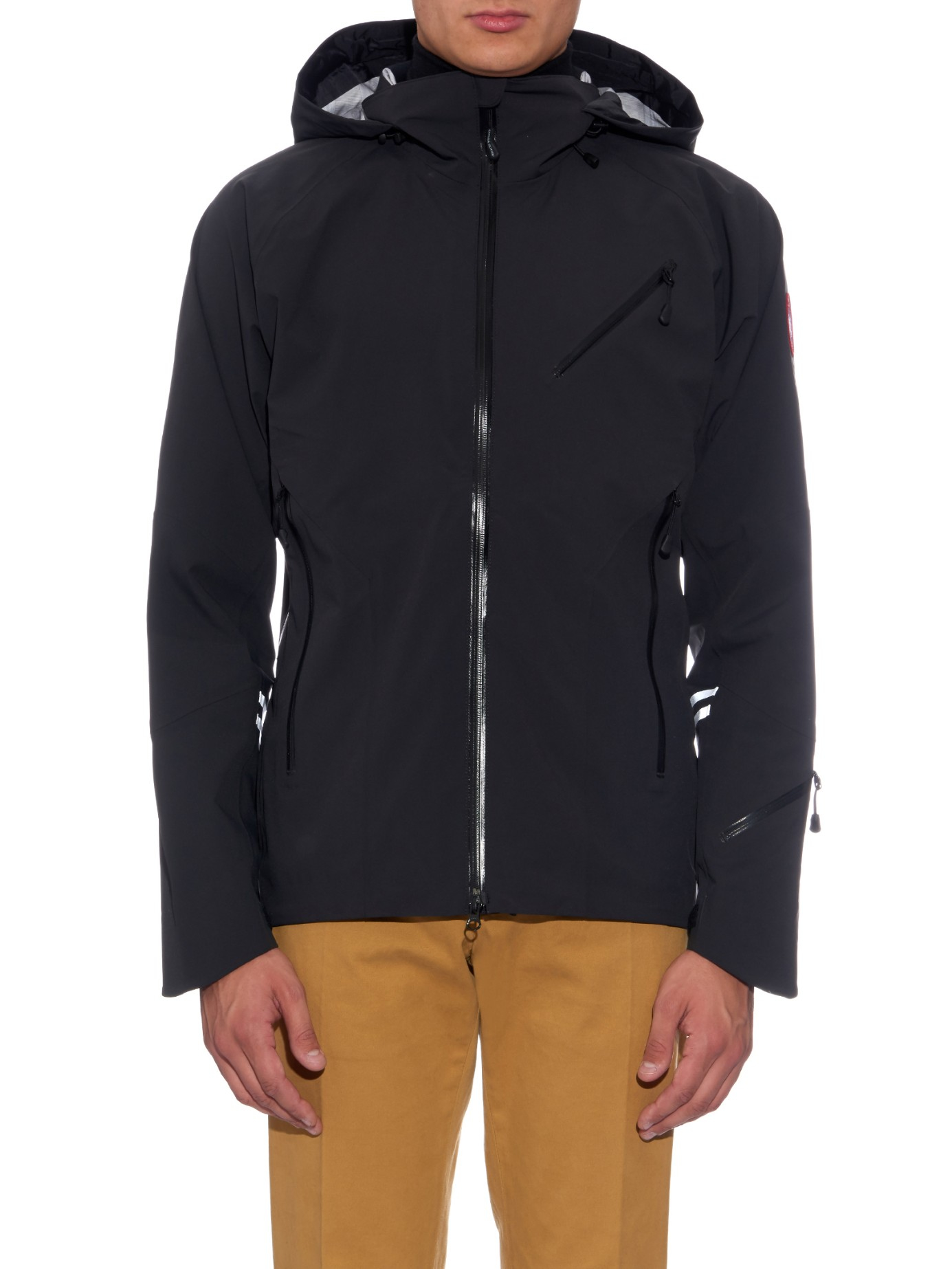 Canada Goose sale - Canada goose Timber Shell Hooded Jacket in Black for Men | Lyst