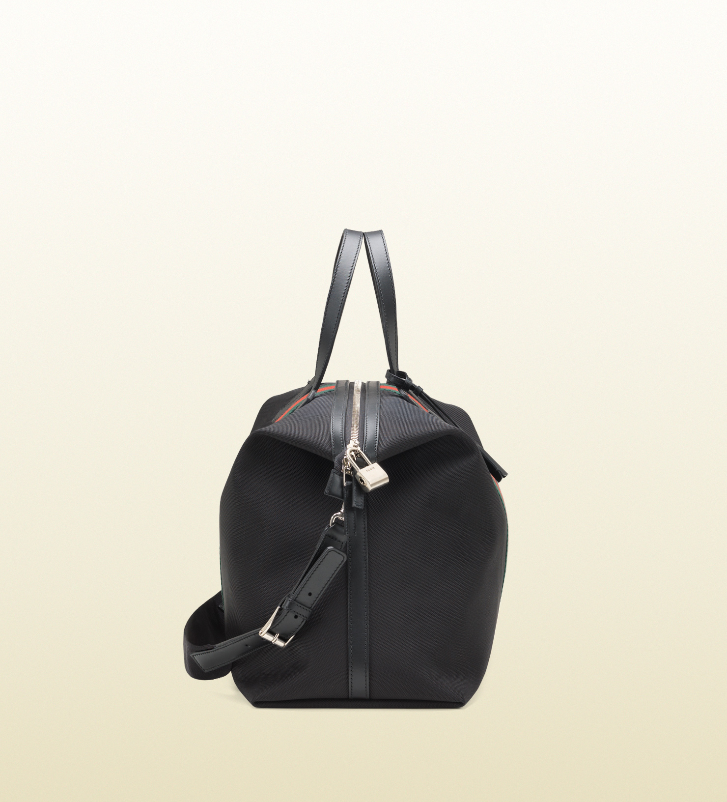 Lyst - Gucci Techno Canvas Duffle Carry-on Bag in Black for Men