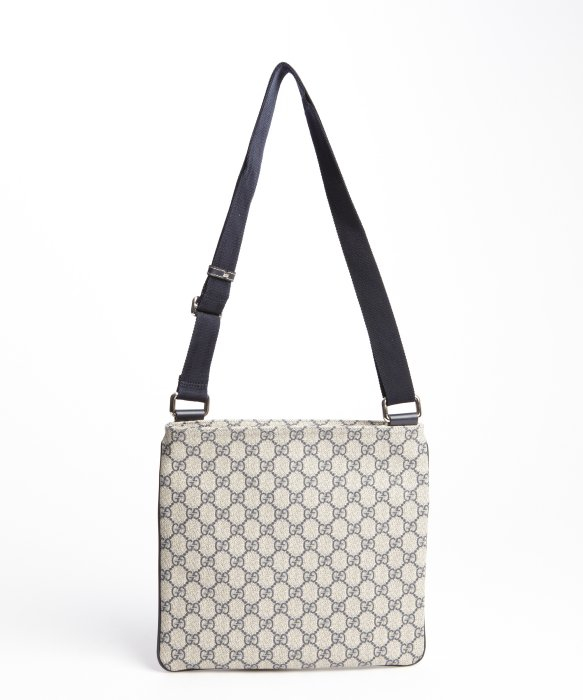 gucci canvas strap bag