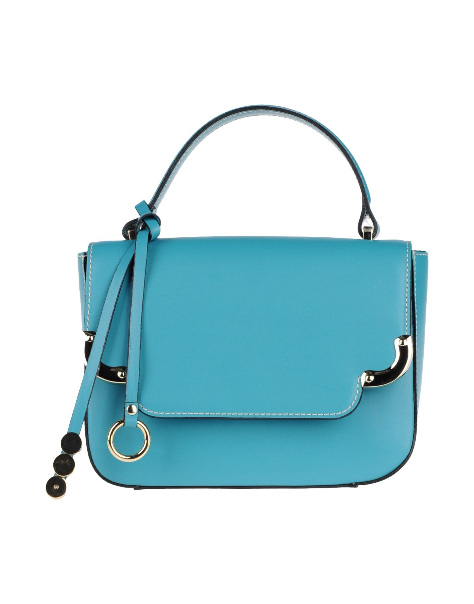 Lyst - Ab Asia Bellucci Medium Leather Bag in Blue