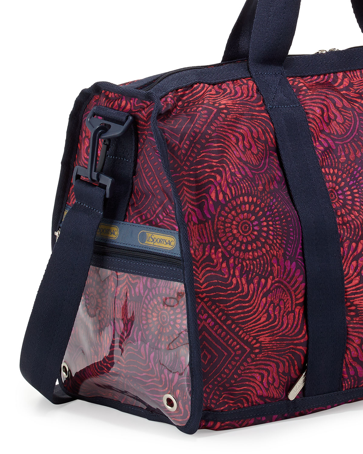 Lyst Lesportsac Printed Gym Duffle Bag In Purple Gallery
