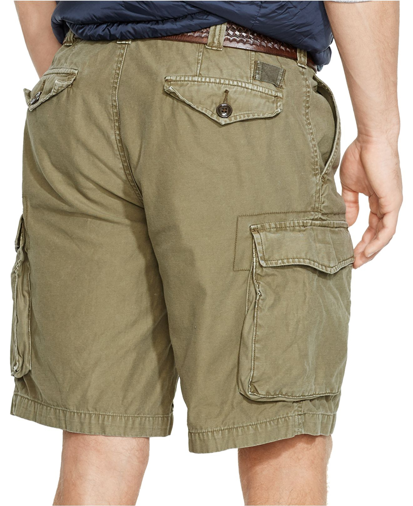 Polo ralph lauren Classic-Fit Commander Cargo Shorts in Green for Men ...