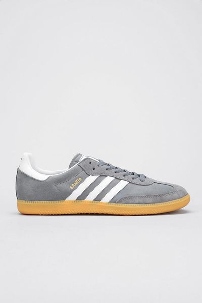 Urban Outfitters Adidas Samba Suede Sneaker in Gray for Men (GREY) | Lyst