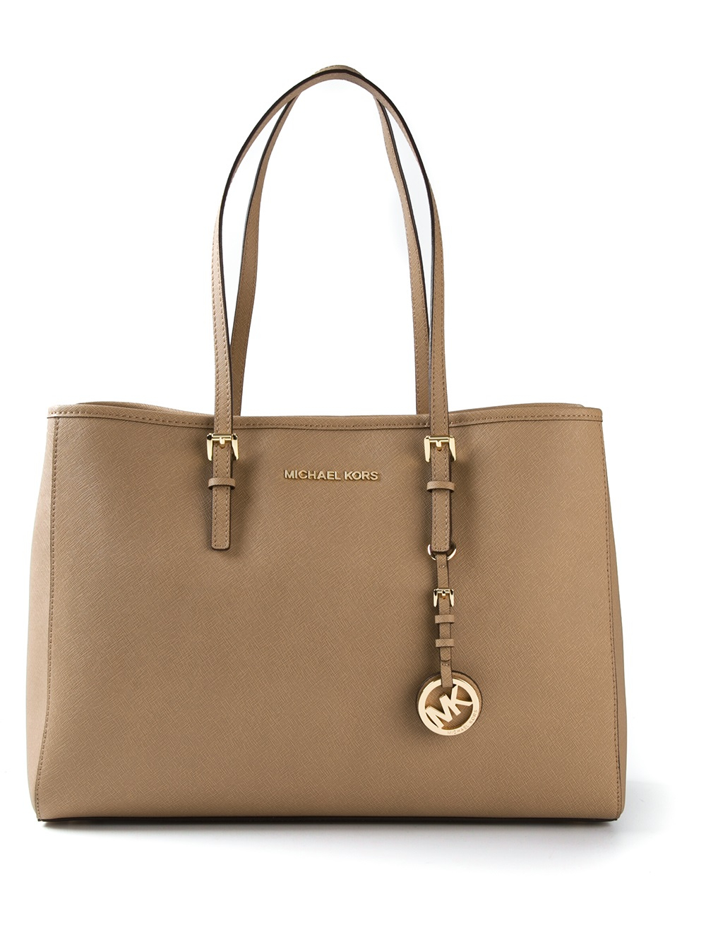 Michael Kors Classic Long Handle Tote Bag In Brown Lyst Gallery