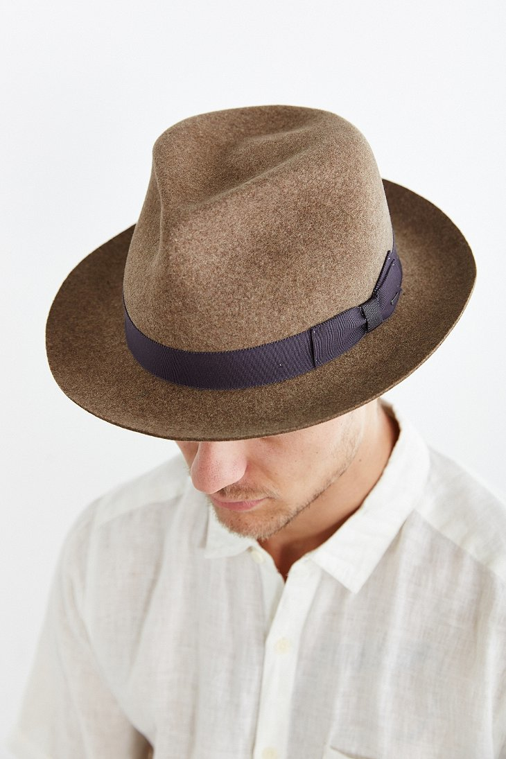 Lyst - Bailey Of Hollywood Bertram Fedora Hat in Brown for Men