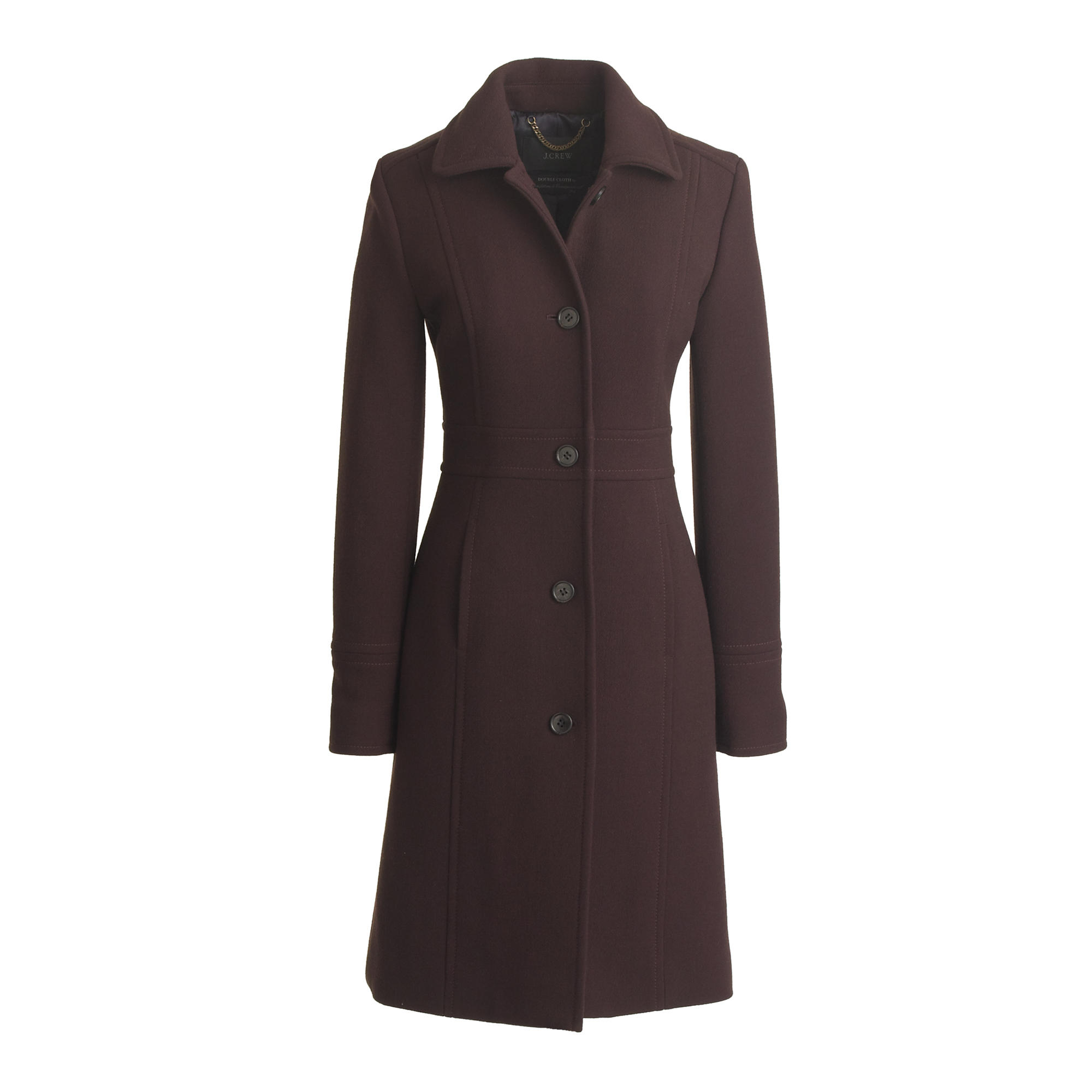 j crew double cloth lady day coat