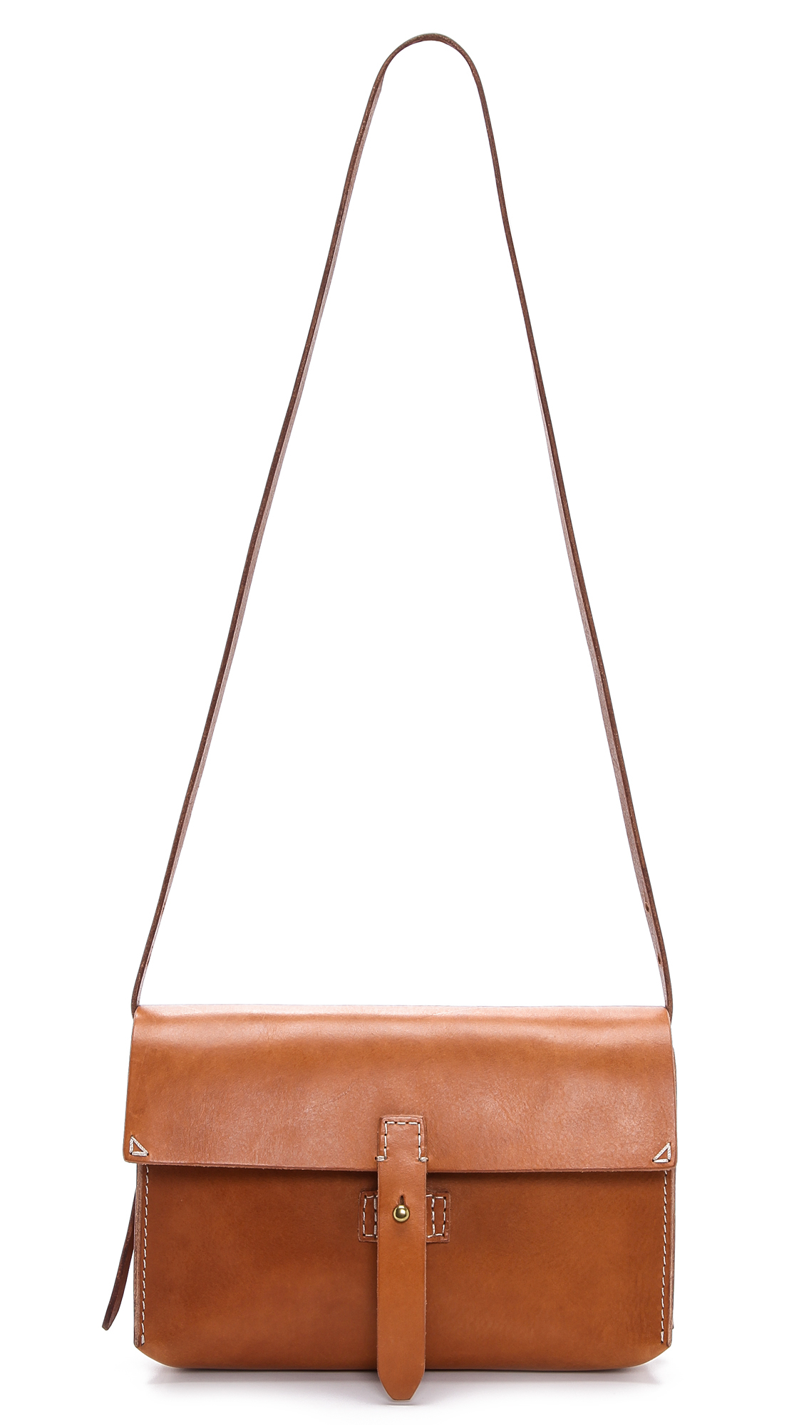 Lyst Madewell Military Cross Body Bag In Brown Gallery