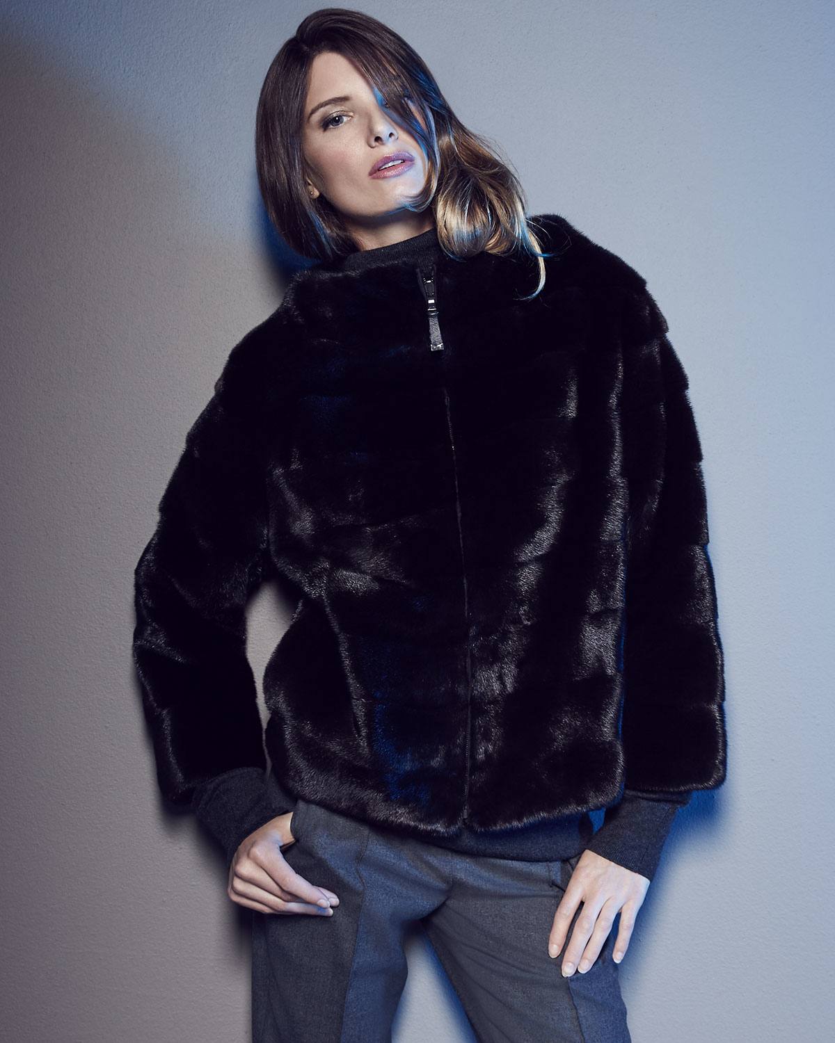 Lyst - J. Mendel Reversible Mink-Fur Jacket in Black