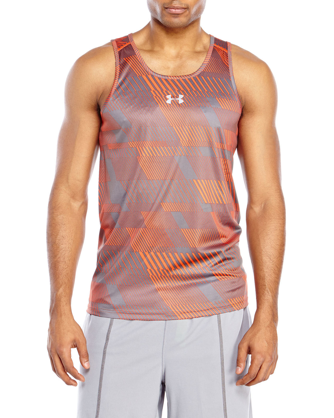 under armour orange tank top