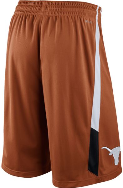 Nike Men'S Texas Longhorns Mm Hoop Shorts in Orange for Men (DarkOrange ...