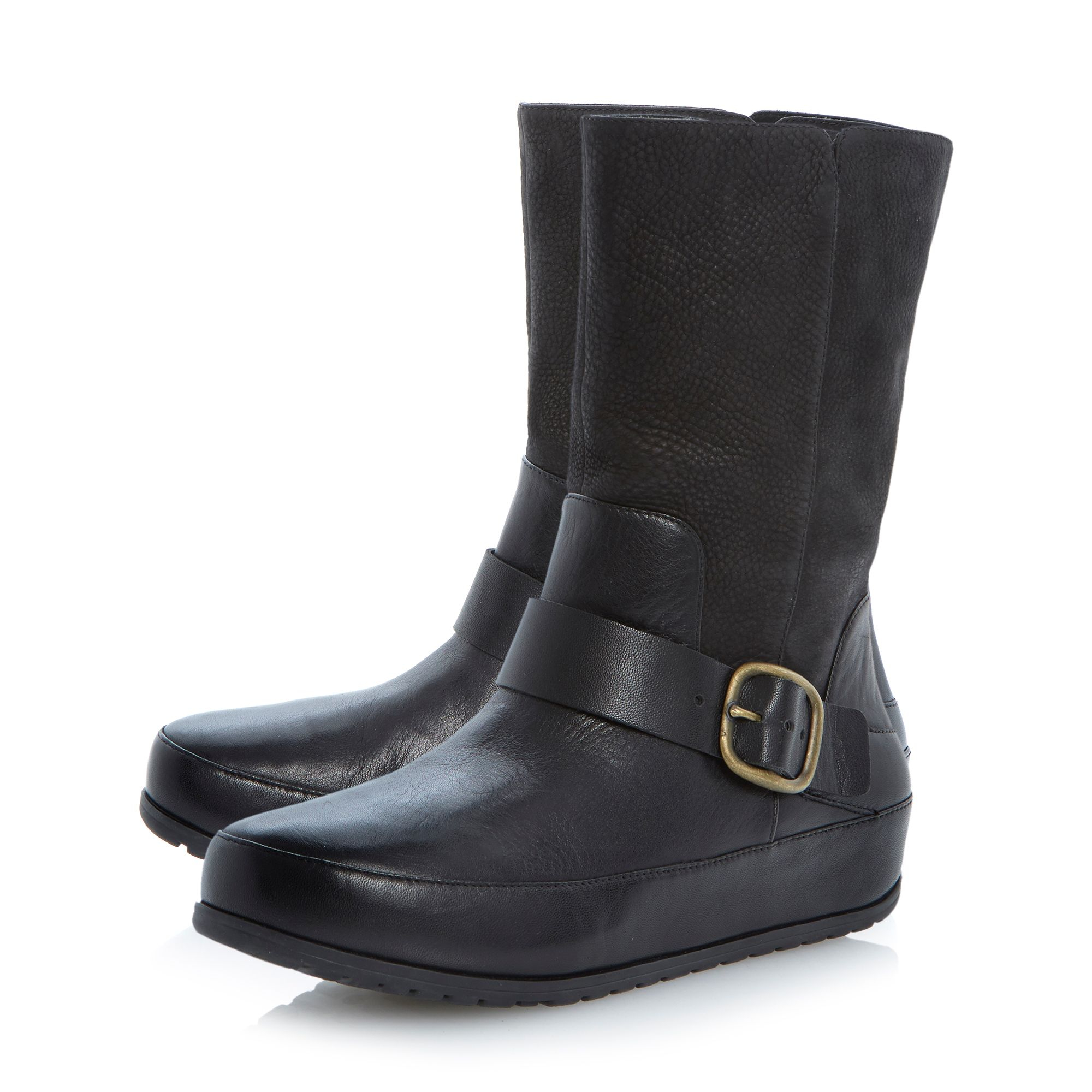 Fitflop | Black Dueboot Chelsea Ankle Boots | Lyst