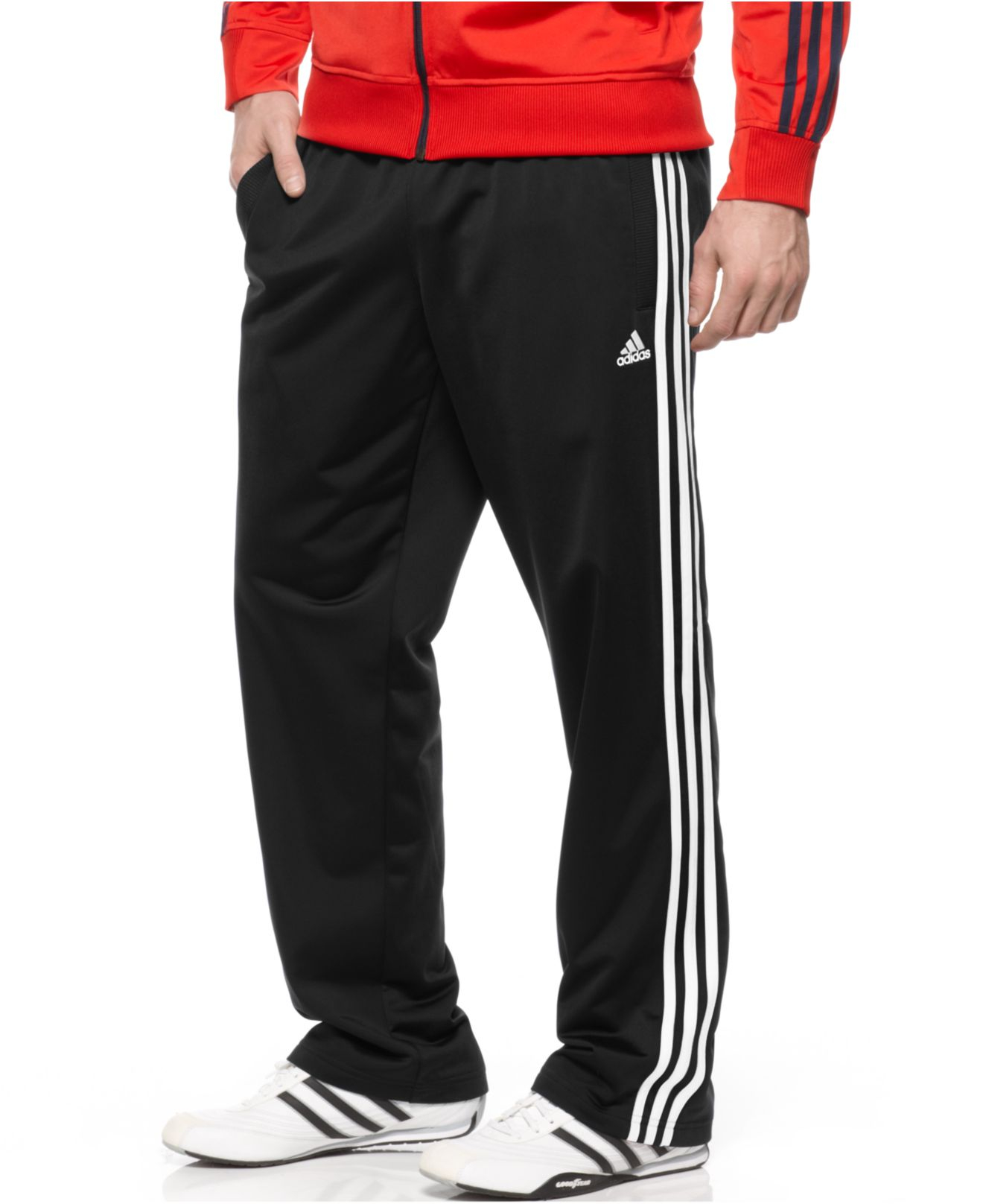 Adidas Varsity Tricot Pant in Black for Men | Lyst