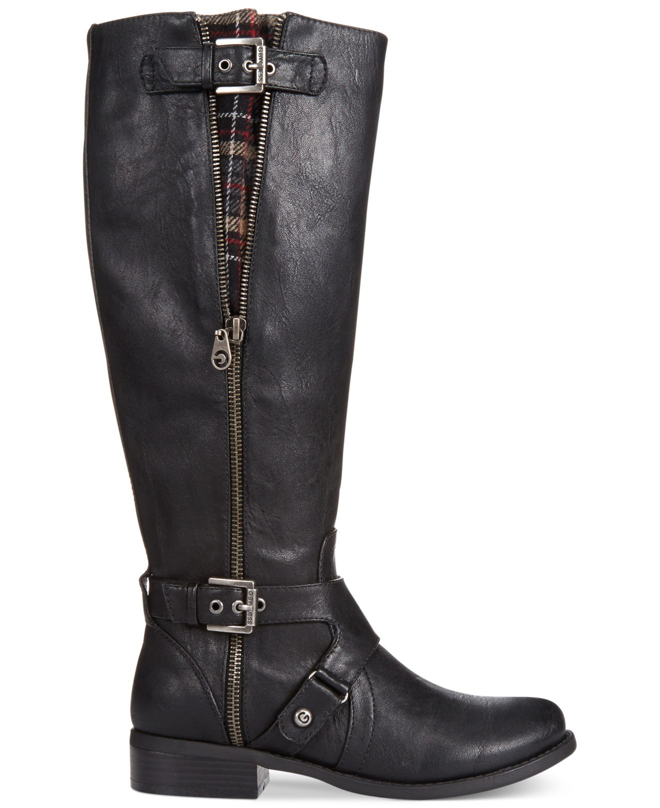 Lyst - G By Guess Women'S Hertle Tall Shaft Wide Calf Riding Boots in Black
