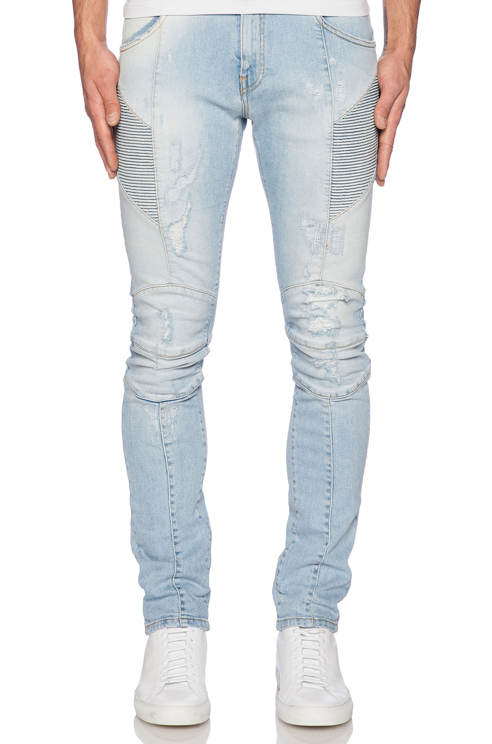 Lyst - Balmain Jeans in Blue for Men