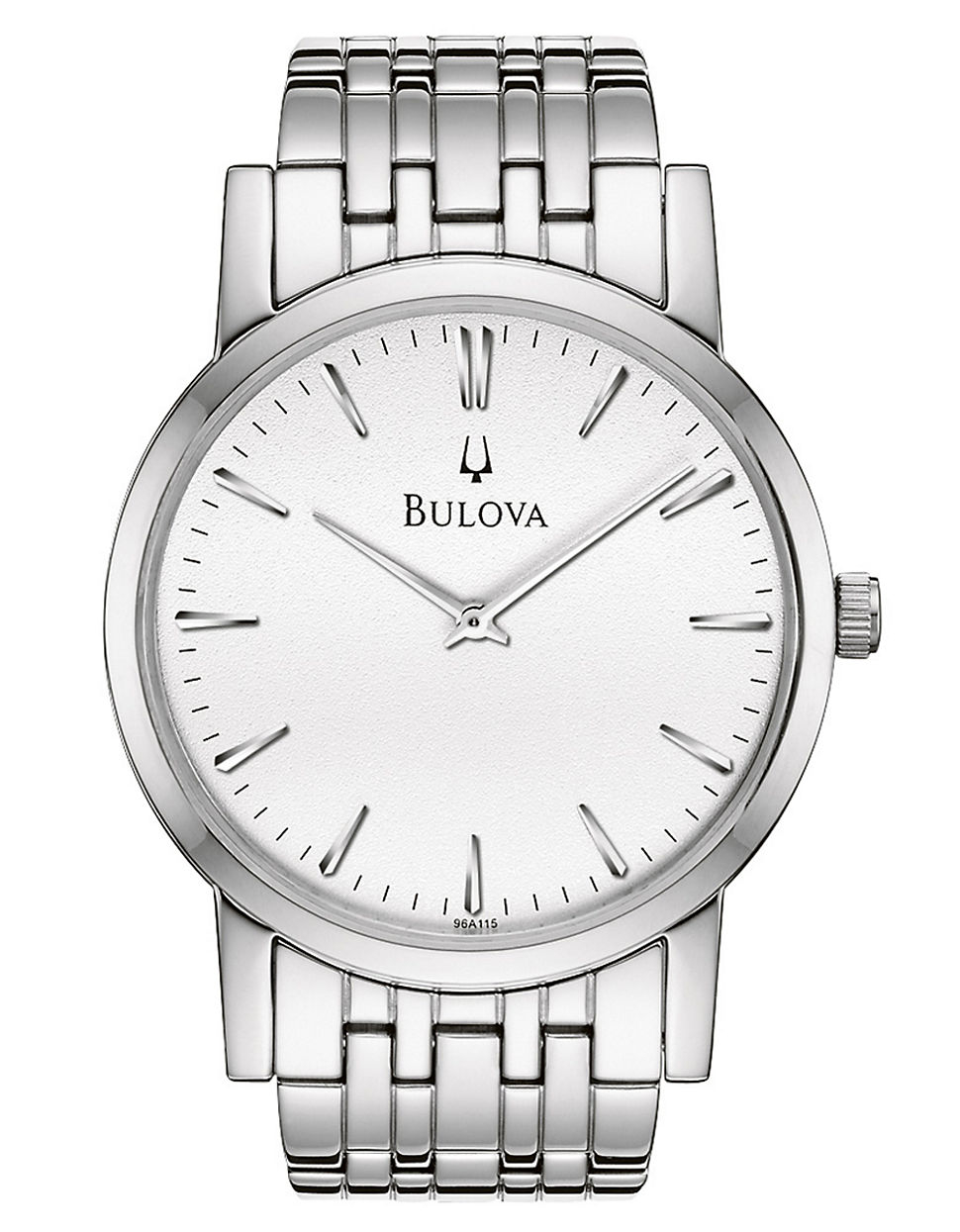 Lyst - Bulova Mens Stainless Steel Bracelet Watch in Metallic for Men