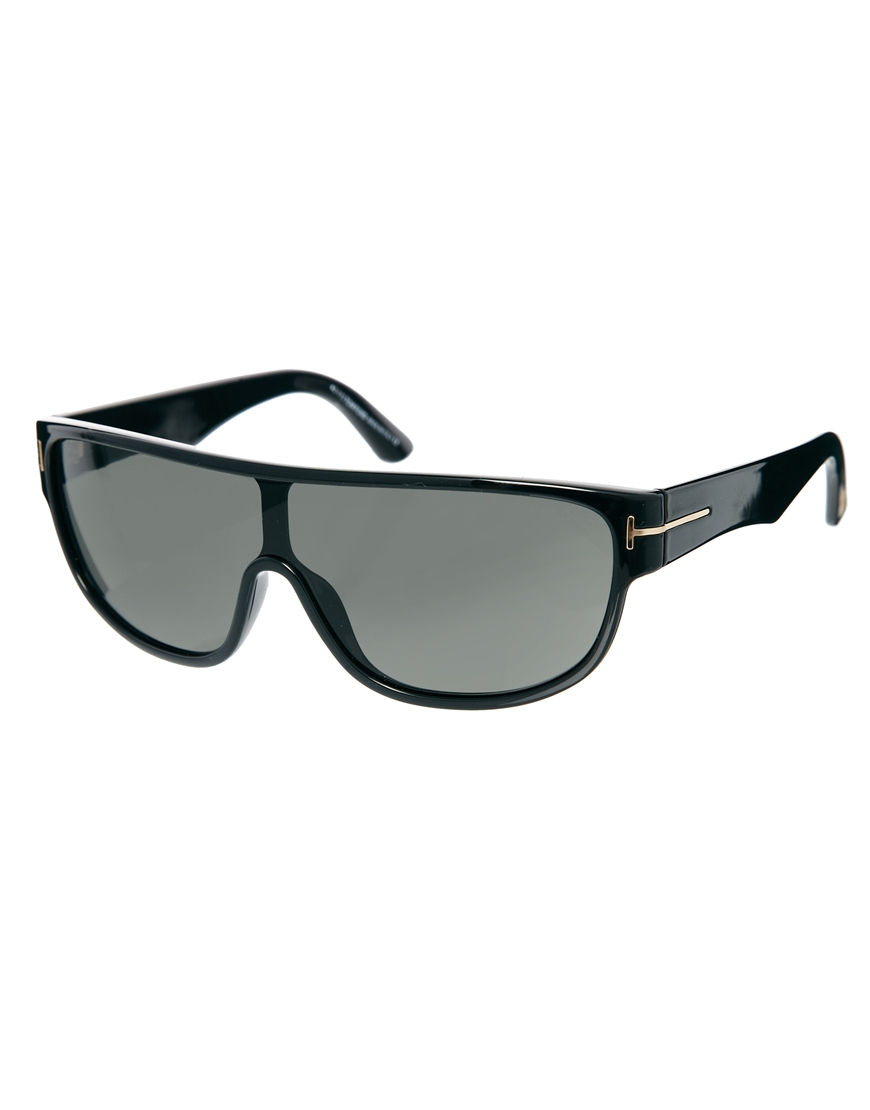 Tom ford black wayfarer-style sunglasses #8