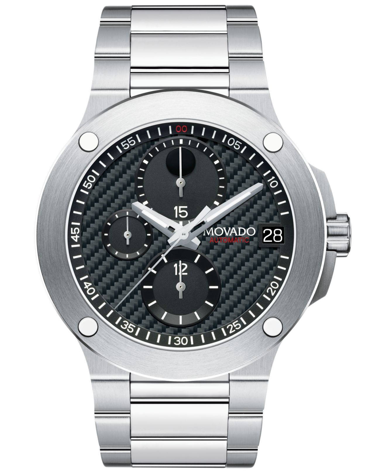 movado men's swiss chronograph