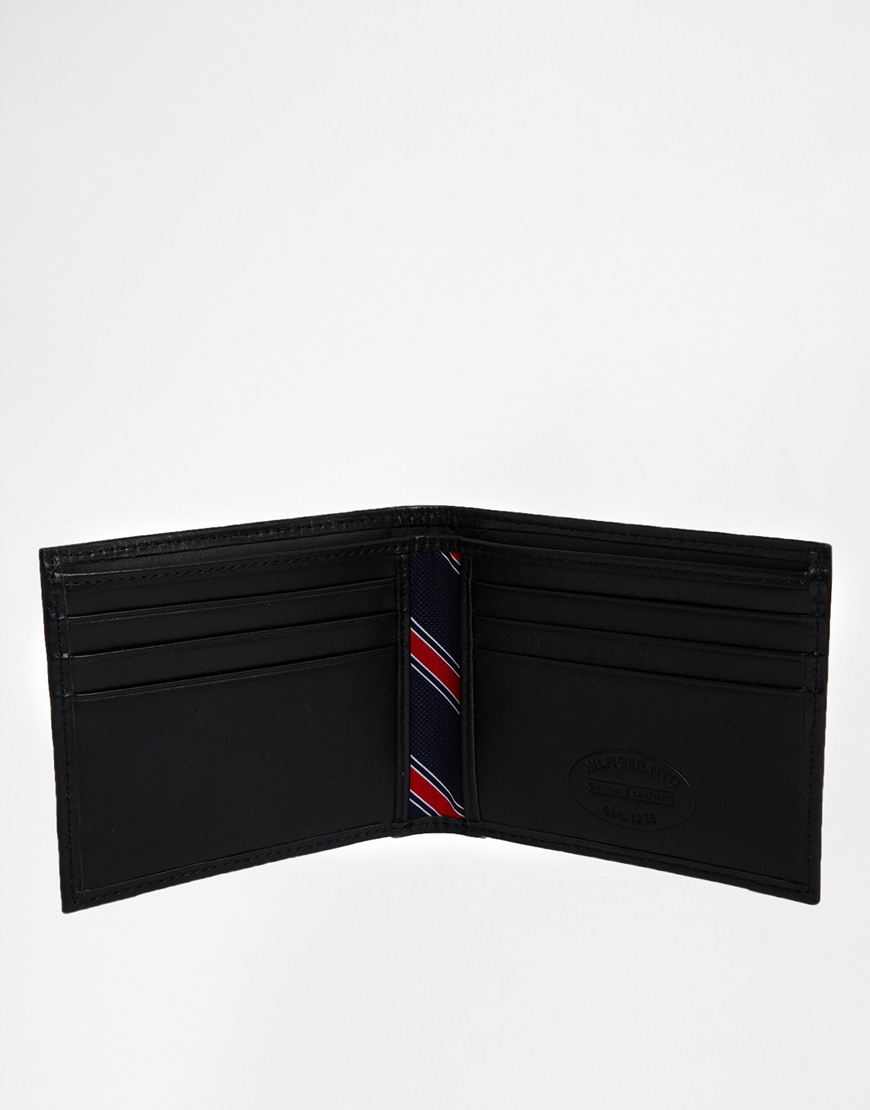 Lyst - Tommy Hilfiger Eton Mini Billfold Wallet in Black for Men