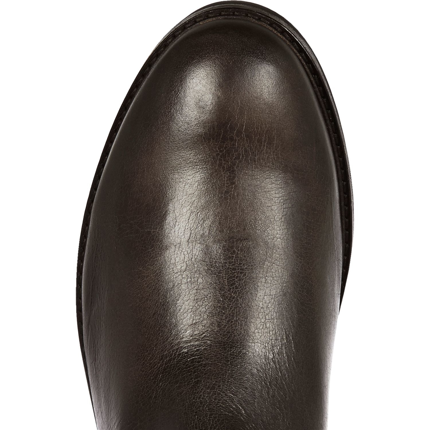 River island Grey Leather Cleated Sole Chelsea Boots in Gray for Men Lyst