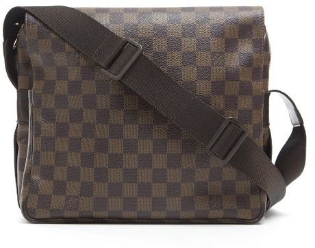 Louis Vuitton Preowned Naviglio Crossbody Messenger Bag in Brown for ...